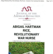 Abigail Hartman Rice article