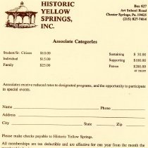 Historic Yellow Springs card