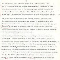 Continental Army at Yellow springs paper