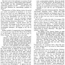 Yellow Springs Article