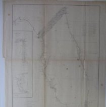 Colored map of Florida, Section VI, with insert of St. John's River and Port Charlotte. Dimensions: 22" x 18"