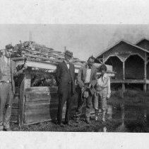 McCall station, Vasco Peeples on far left