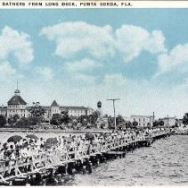 Watching Bathers from the Long Dock  Punta Gorda, FL