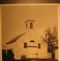 Baptist Church behind Bossen's Store