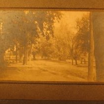 Main Street facing south