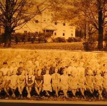 Wapping Grammar School class picture 1940