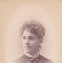 unidentified young woman