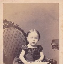 Unidentified toddler girl