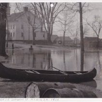 1936 flood and old Baptist Church