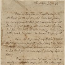 Oliver Ellsworth letter