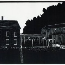 Podunk Mill woodcut