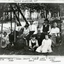 Burnham family group photograph