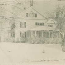 1846 Main Street in snow