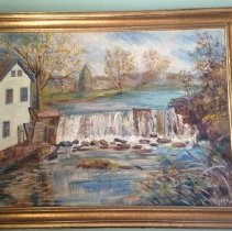 Podunk Mill, painted by Martha S. Williams