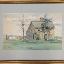 Ephraim Wolcott house, by Edith S. Watson