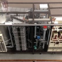 PC25-A fuel cell model from the back