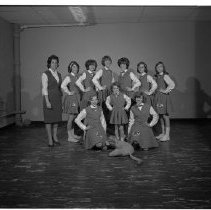 Union Ellsworth Cheerleaders, 1965