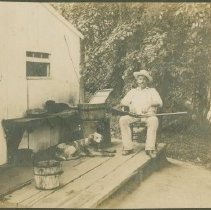 Olin Porter at the Scantic Boat Club