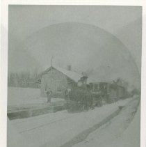 East Windsor Hill Train Station, 1888