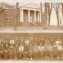 Ellsworth Memorial High School 1937 graduating class