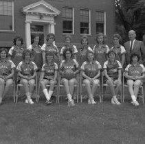 Union School Girl's Basketball Team, 1962