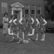 Union School Cheerleaders, 1962