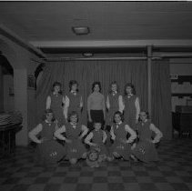 Union School Cheerleaders, 1961