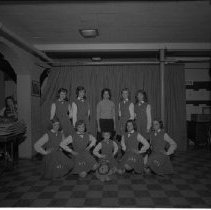 Union School Cheerleaders, 1961