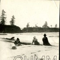 On Lighthouse Beach, 1920