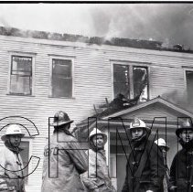 Burning Eastside School