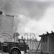 Burning Eastside School