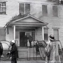 Burning Eastside School