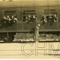 World War I Troop Train