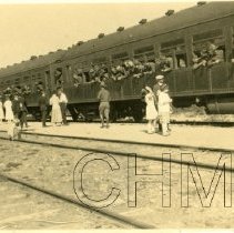 World War I Troop Train