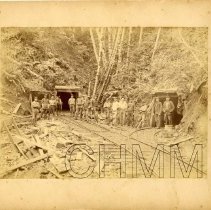 Entrance to Libby Coal Mine