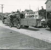 Lumber Carrier as a Parade Entry