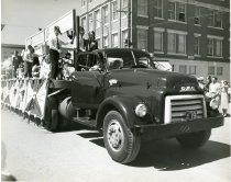 GMC truck in a parade