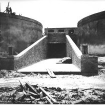 Northeast Plant. Transverse gallery between tank 2 and 3.