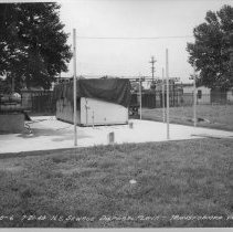Northeast Plant. Transformer yard.