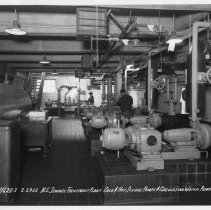 Northeast Sewage Treatment Plant.  Cold and hot sludge pumps and circulating water pumps.