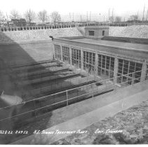 Northeast Sewage Treatment Plant.  Grit Chamber.