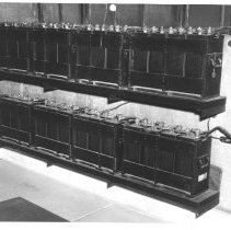 Northeast. DP 1 [Bank of batteries?]