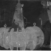 Northeast Water Pollution Control Plant. Influent Pumping station before demolition.