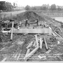 Oak Lane Chlorine House & Valve Chambers, Contract No. 240-WWI, Contract No. McElwee-Courbis, North Valve Chamber Looking North