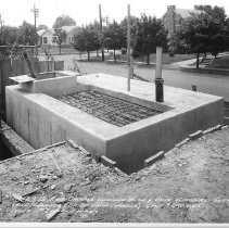 Oak Lane Chlorine House & Valve Chambers, South Valve Chamber, (Top of Valve Chamber), Contract No. 240-WWI, Contract No. McElwee-Courbis