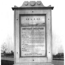 Northeast [Roosevelt] Boulevard sign