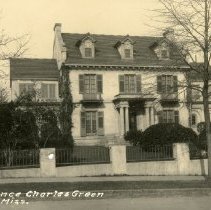 Residence Charles Green Post Card