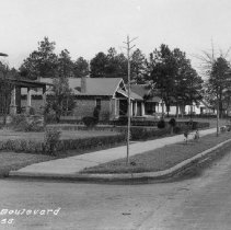 Ellisville Blvd Facing North Post Card   001