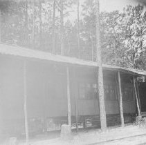 Eastman Gardiner Camp - Superintendant's  House Car Under A Shed014