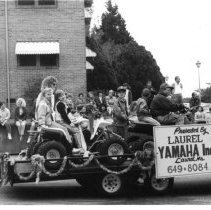 Christmas Parade 1989 Laurel Yamaha116